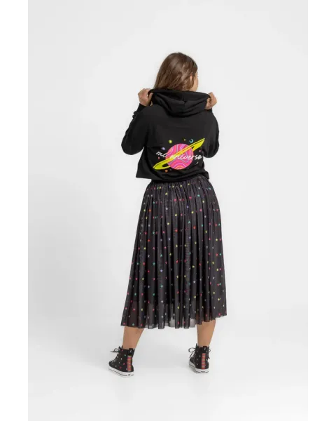 Saia Lolina STARS midi de tule com volume