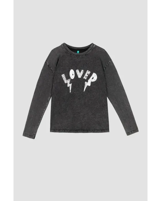 Camisola Lolina Oversize ROCK AND ROLL