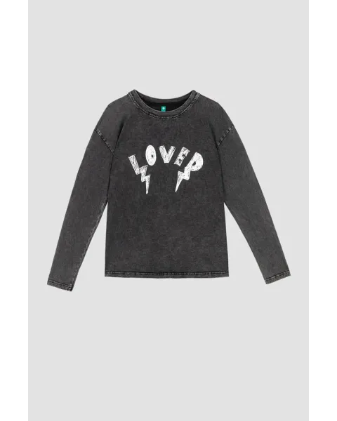 Camiseta Lolina Oversize ROCK AND ROLL