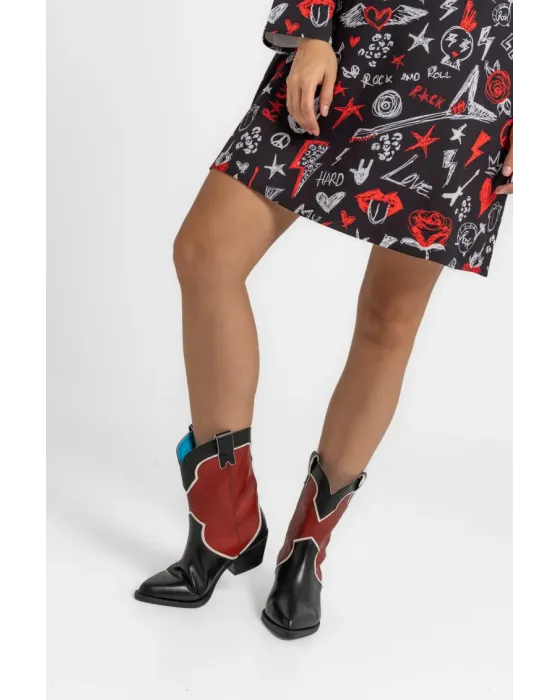 Vestido Lolina ROCK AND ROLL | Corte A