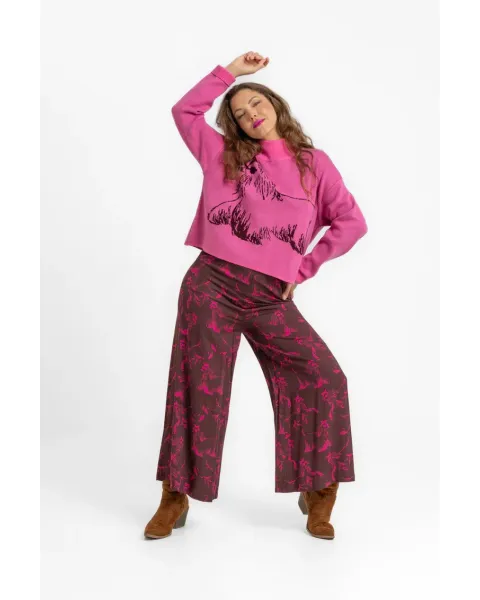 Pantalón Lolina FLOWING fluido