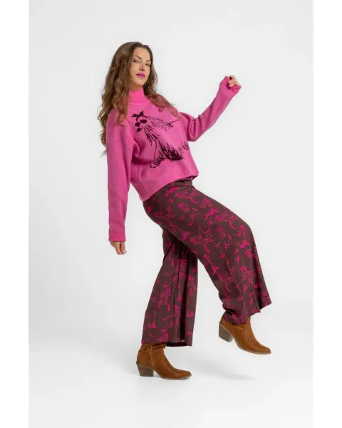 Pantalón Lolina FLOWING fluido