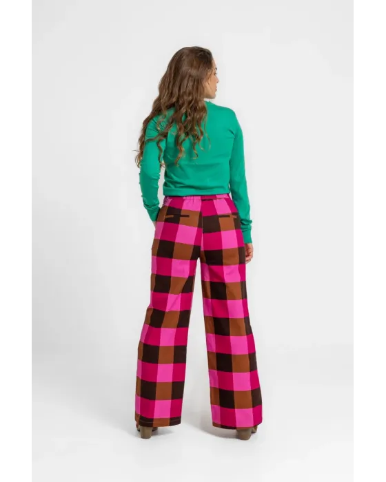 Pantalón Lolina Flowing estilo marinero