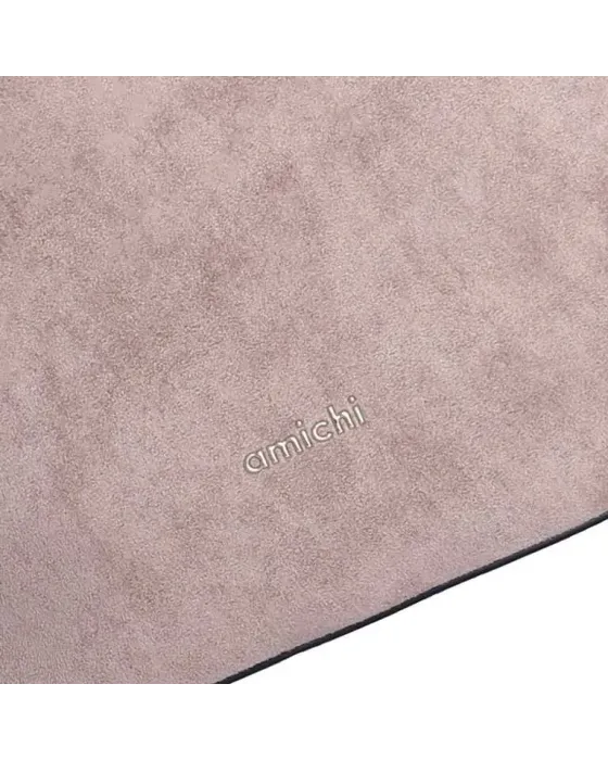 Bolsa de Ombro Amichi Taupe 5712 | Bolsa taupe