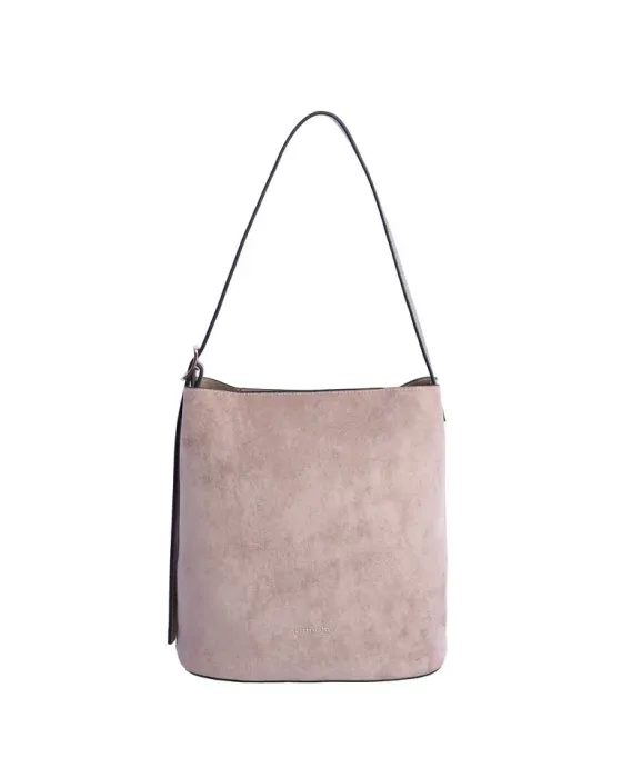 Bolso Hombro Amichi Taupe 5712 | Bolso taupe