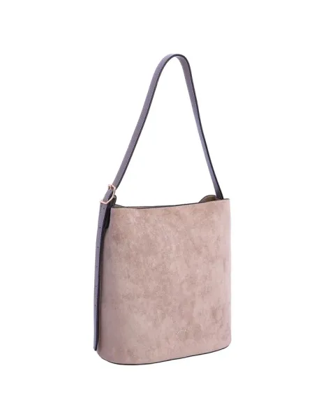 Bolso Hombro Amichi Taupe 5712 | Bolso taupe
