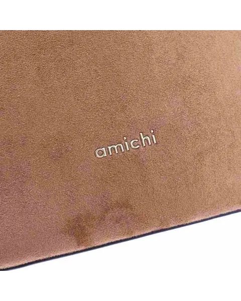 Bolsa de Ombro Amichi Camel 5712 | Bolsa camel