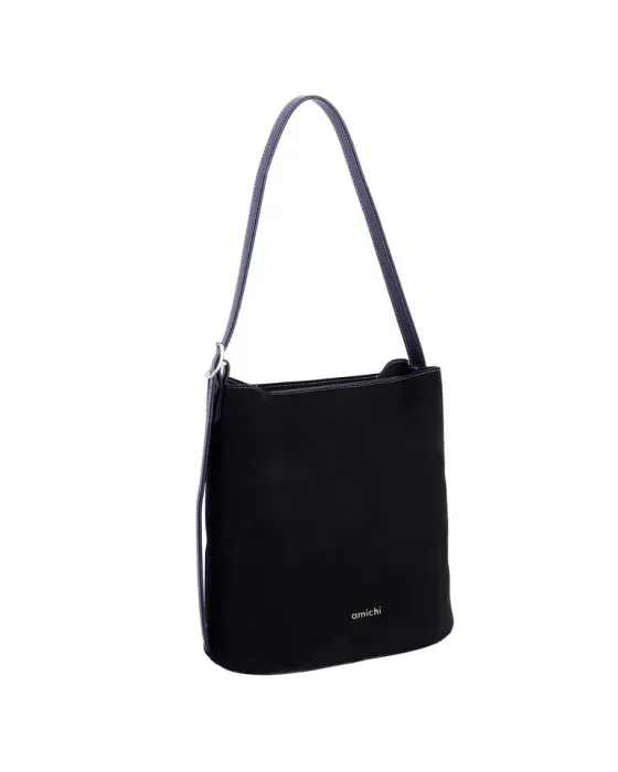 Bolso Hombro Amichi Negro 5712 | bolso negro