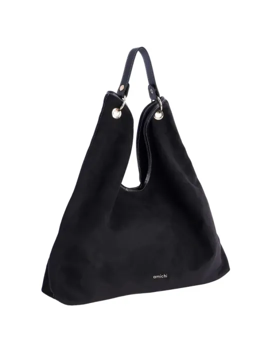 Bolsa Shopper de Ombro Amichi Preto 5711 | shopper