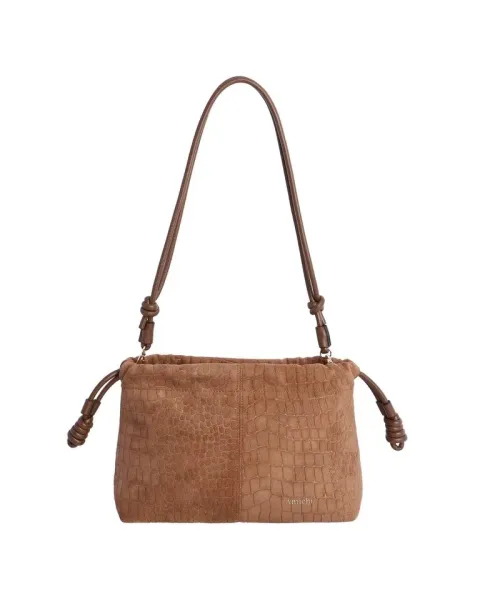 Bandolera Amichi Camel 5710 | Bolso camel