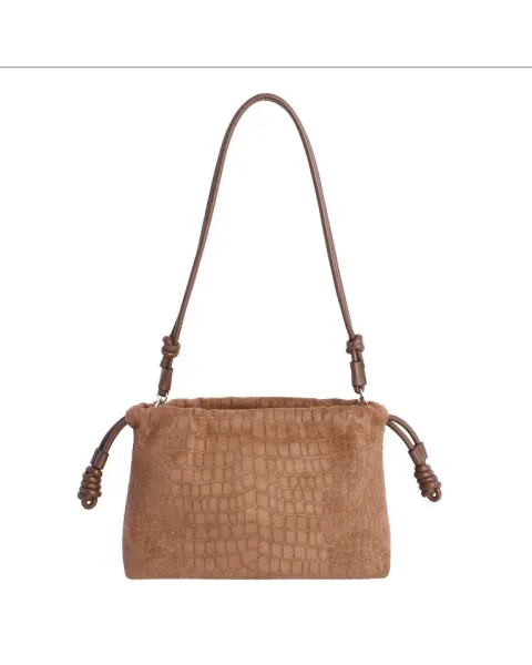 Bandolera Amichi Camel 5710 | Bolso camel