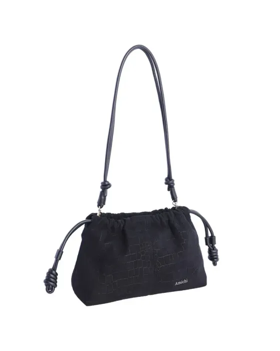 Bandolera Amichi Negro 5710 | Bolso bandolera