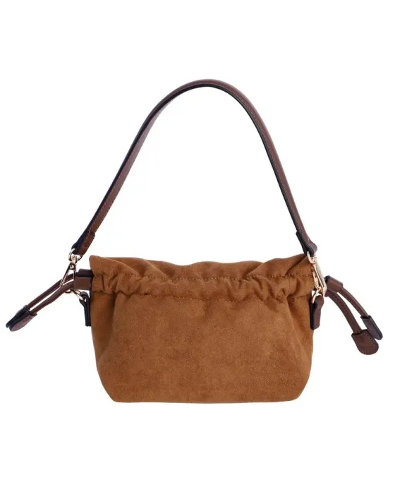 Bandolera Amichi Camel 5705 | Bolso ante