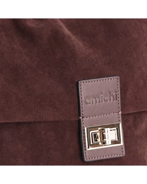 Mochila Amichi Café 5704 | bolso ante marrón