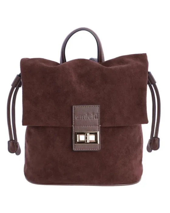 Mochila Amichi Café 5704 | bolso ante marrón