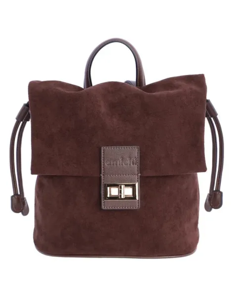 Mochila Amichi Café 5704 | bolso ante marrón