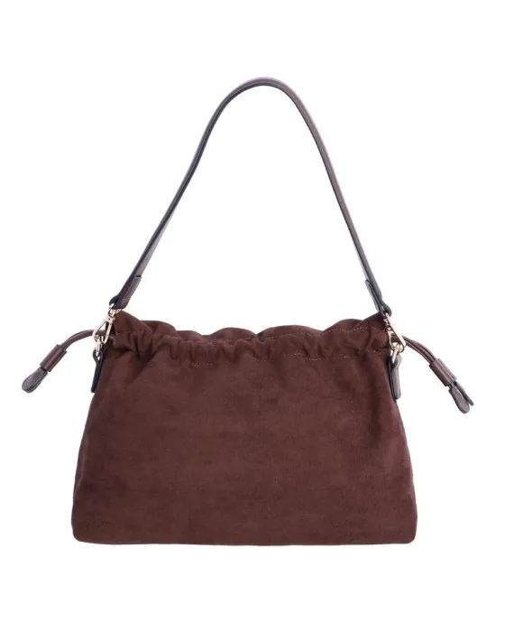 Bolsa Tiracolo Amichi Café 5703 | Camurça 2