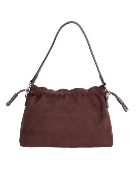 Bolsa Tiracolo Amichi Café 5703 | Camurça