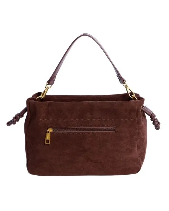 Bandolera Amichi Marrón 1120 | bolso ante 2