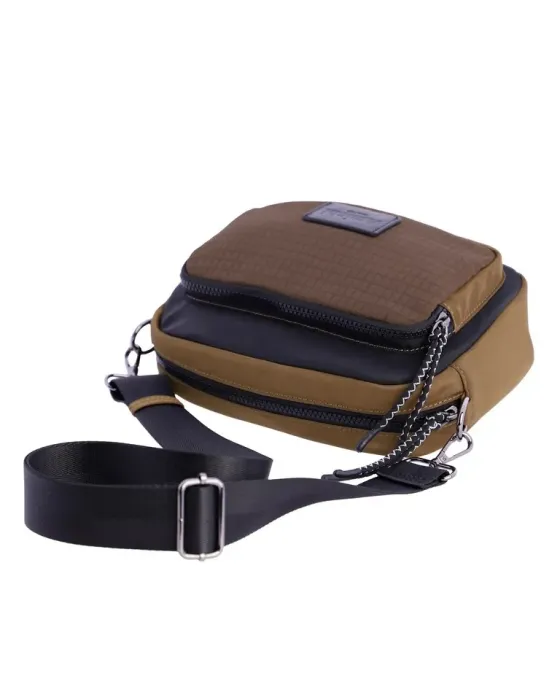 Bandolera Amichi Marrón 1117 | Bolso bandolera
