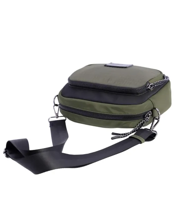 Bandolera Amichi Caqui 1117 | Bolso bandolera