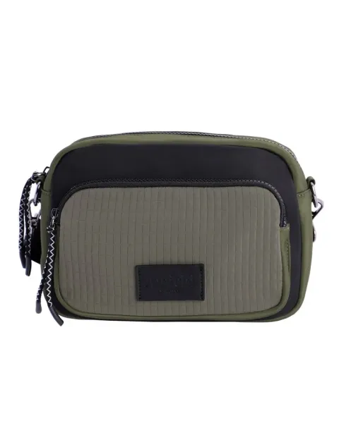Bandolera Amichi Caqui 1117 | Bolso bandolera