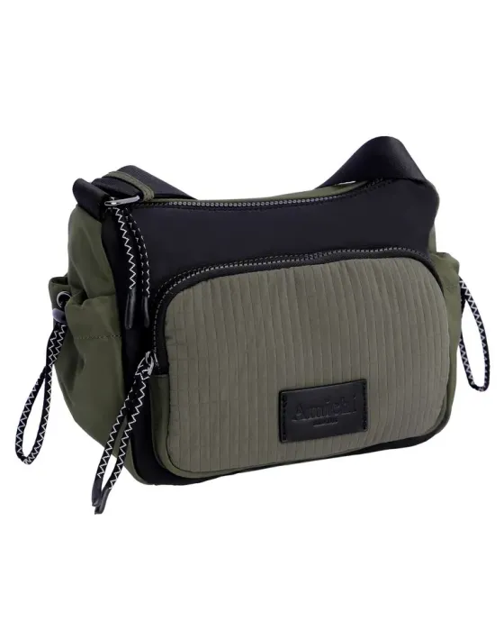 Bandolera Amichi Caqui 1116 | bolso bandolera