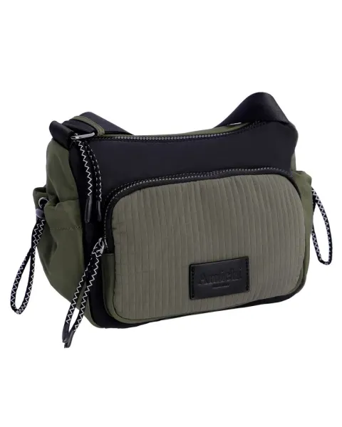 Bandolera Amichi Caqui 1116 | bolso bandolera