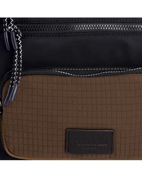 Bolso Hombro Amichi Marrón 1115 | Bolso de hombro