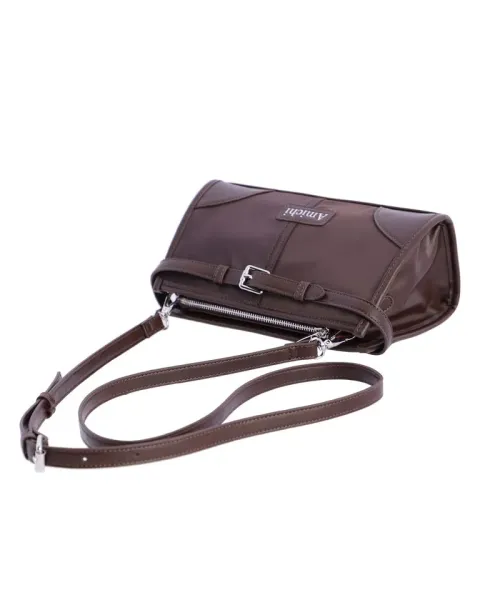 Bandolera Amichi Marrón 1111 | Bolso cruzado