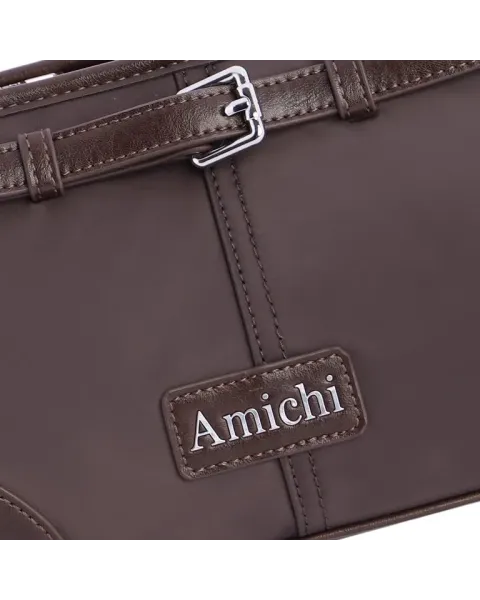 Bandolera Amichi Marrón 1111 | Bolso cruzado
