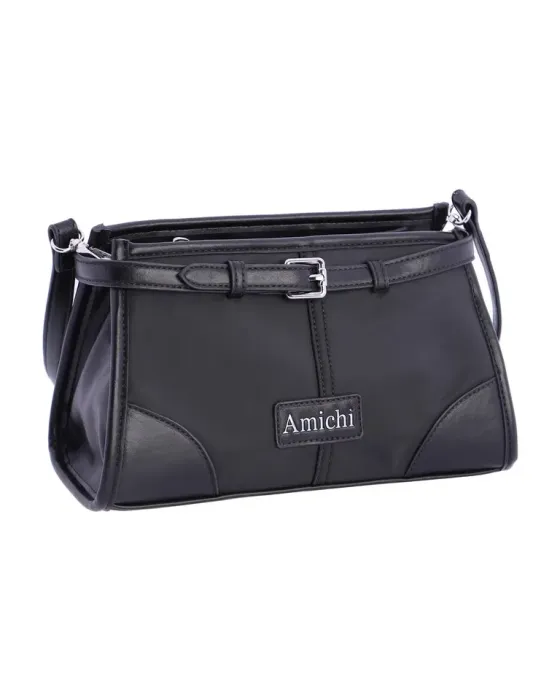Bandolera Amichi Negro 1111 | bolso bandolera