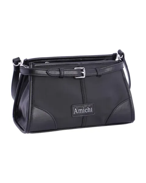 Bandoleta Amichi Preto 1111 | mala tiracolo