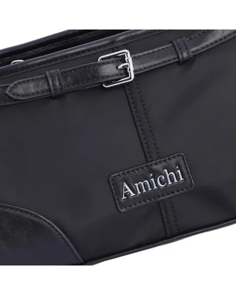 Bandolera Amichi Negro 1111 | bolso bandolera
