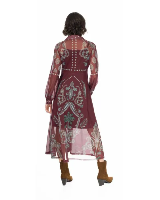 Vestido Malalá Ottawa camisero largo 2
