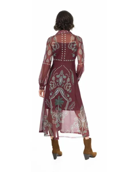 Vestido Malalá Ottawa camisero largo