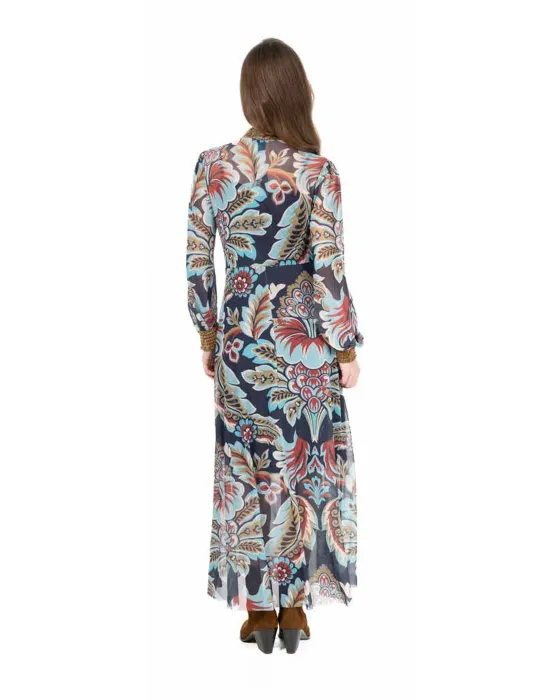 Vestido Malalá Guatemala | Vestido largo estampado
