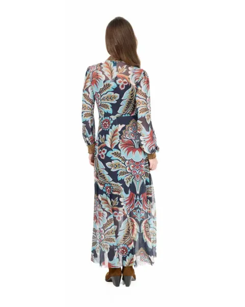 Vestido Malalá Guatemala | Vestido largo estampado