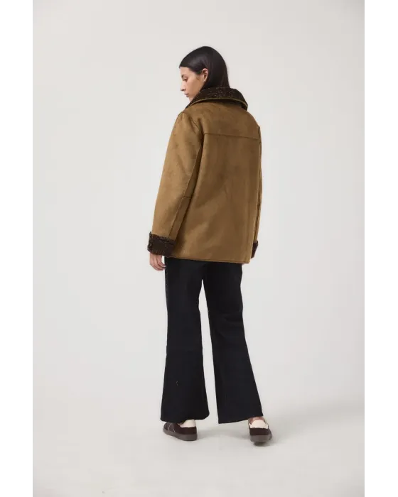 Abrigo reversible MDM ante y borreguito | MDM