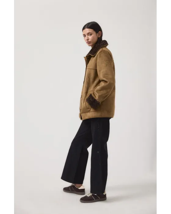 Abrigo reversible MDM ante y borreguito | MDM