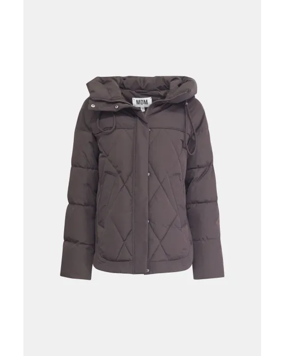 Parka MDM Marron Chocolate | Chaqueta acolchada