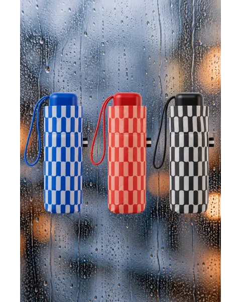 Guarda-chuva Dobrável Mini Clima estampado porto