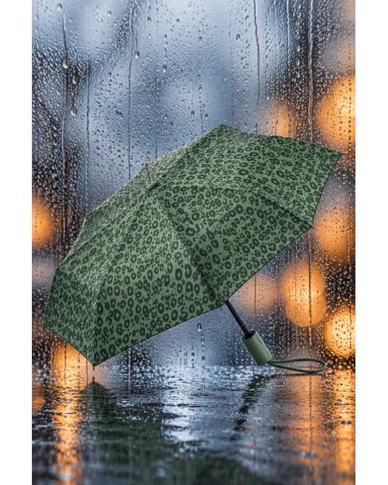 Guarda-chuva Dobrável Automático Clima Animal Print 2