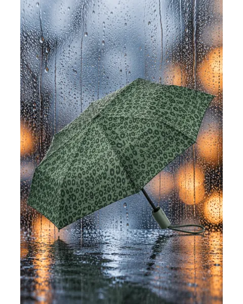 Guarda-chuva Dobrável Automático Clima Animal Print