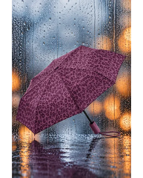 Paragüas Plegable Automático Clima Animal Print