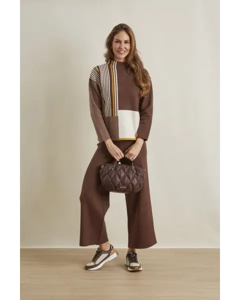 Conjunto Amichi Jersey + Pantalón Marrón