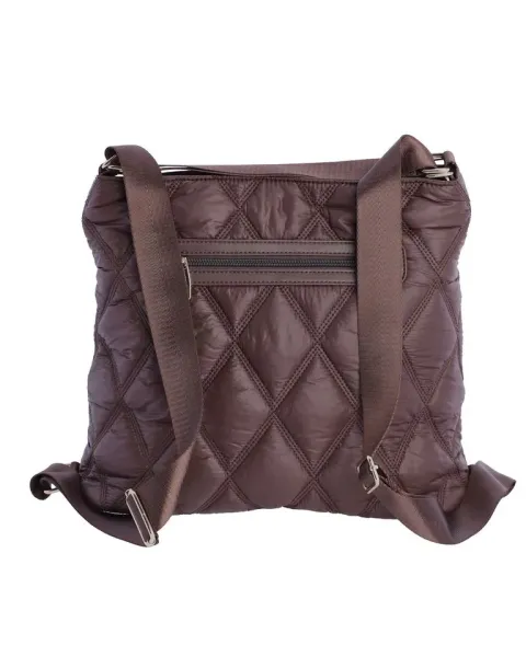 Bolso Mochilla Amichi Marrón | Bolso de hombro