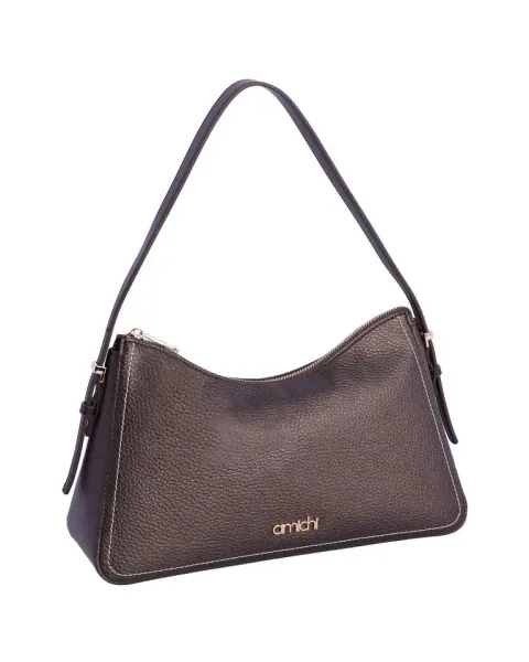 Bolsa de Ombro Amichi Estanho