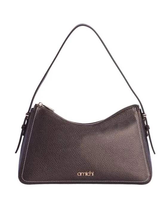 Bolsa de Ombro Amichi Estanho