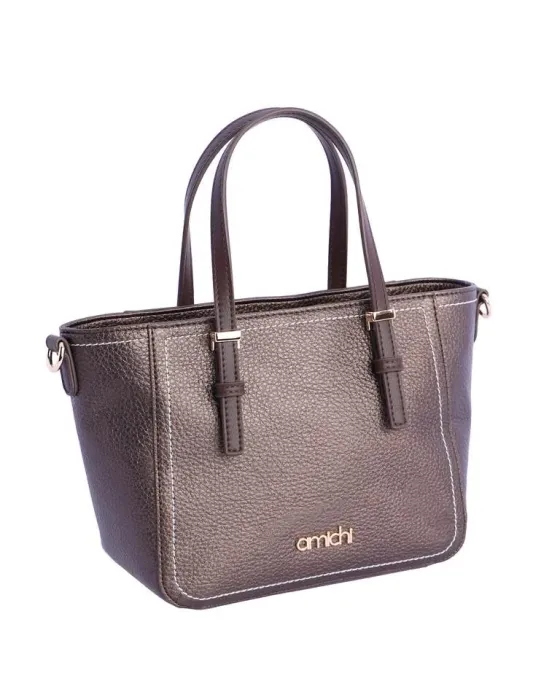 Bolso Mano Amichi Estaño | bolso de mano